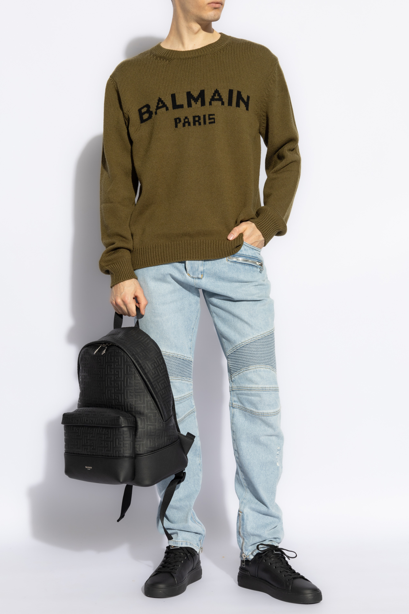 Balmain Jeans with logo | Men's Clothing | Vitkac